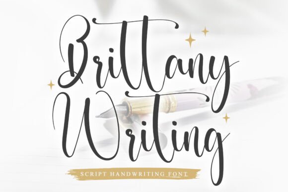 Brittany Writing: A Vintage Script for Modern Brands