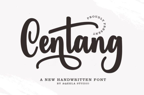 Centang: Adding a Romantic, Handwritten Feel to Modern Design