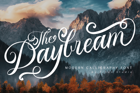 Daybream: A Modern Calligraphy Font for Elegant Design