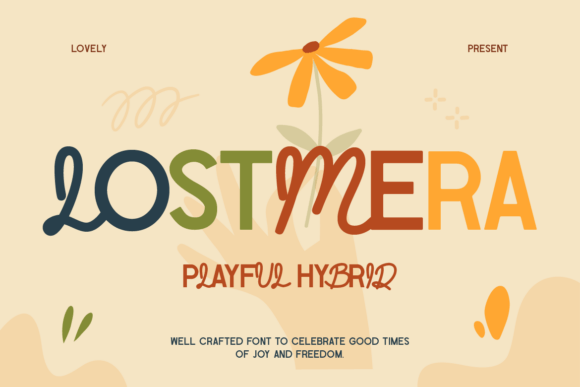 Discover Lostmera: Where Clean Sans Serif Meets Playful Script