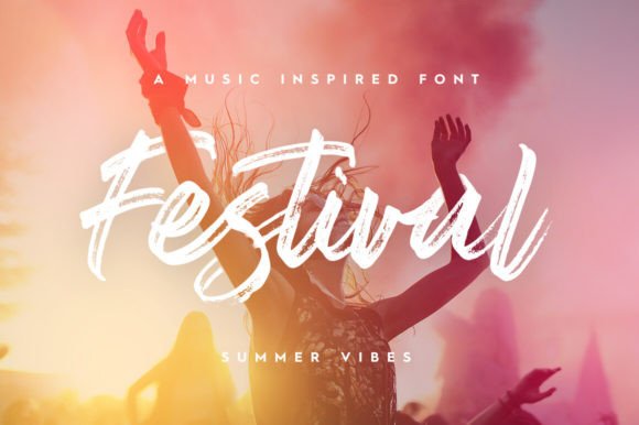 Festival: The Creative Script Font for Vibrant Summer Projects