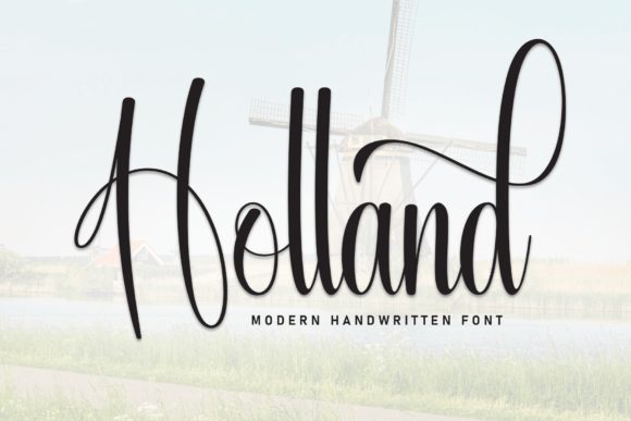 Holland and Holland: The Elegant Script for Elevated Design