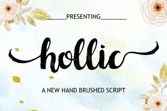 Hollic Brush: The Elegant Script for Impactful Design