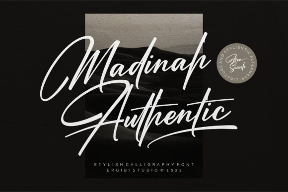 Madinah Authentic: A Script Font for Elegant Design