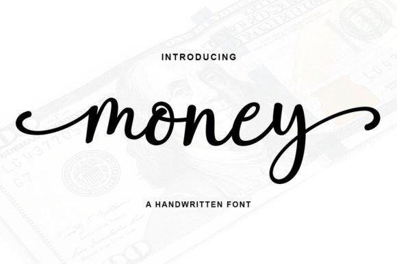 Money: A Modern Script Font with Feminine Style