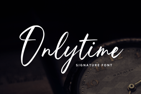 Onlytime: A Script Font That Captures Authentic Elegance