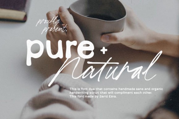 Pure Nature: A Font Duo for Authentic Branding