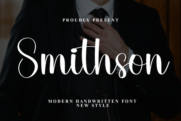 Smithson: A Modern Handwritten Font for Authentic Design