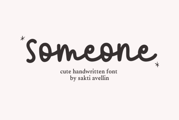 Someone: Where Handwritten Charm Meets Everyday Design