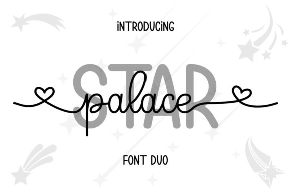 Star Palace: A Modern Duo Font for Creative Brands