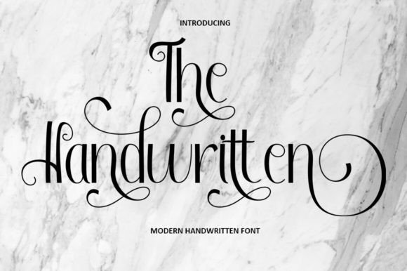 The Handwritten: Crafting Authenticity with a Script Font