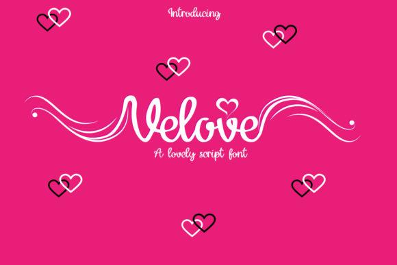 Velove: The Script Font That Adds a Romantic Spark to Your Designs